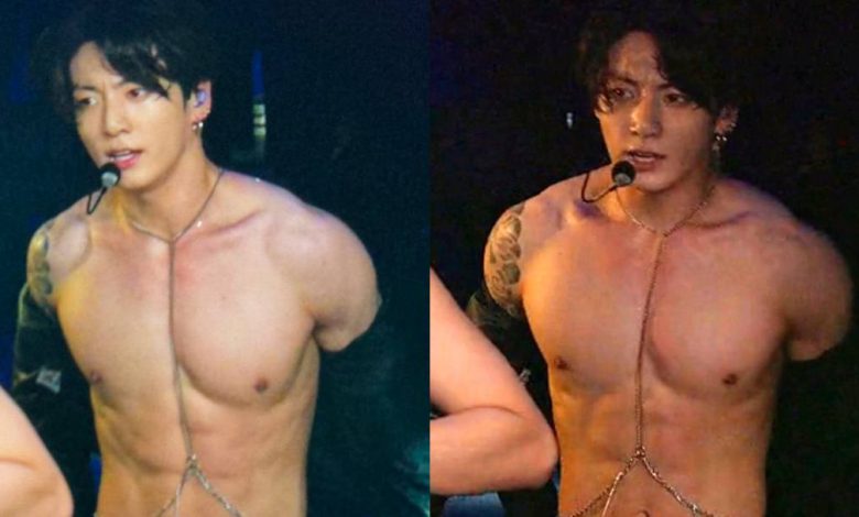 جونغكوك يظهر عضلاته المثيرة في حلقة BTS Beyond the Star - آراكيبوب