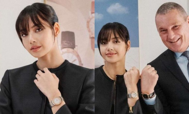 بلاك بينك ليسا ترتدي ساعتها التي قامت بتصميمها لصالح العلامة الفاخرة Bulgari - آراكيبوب