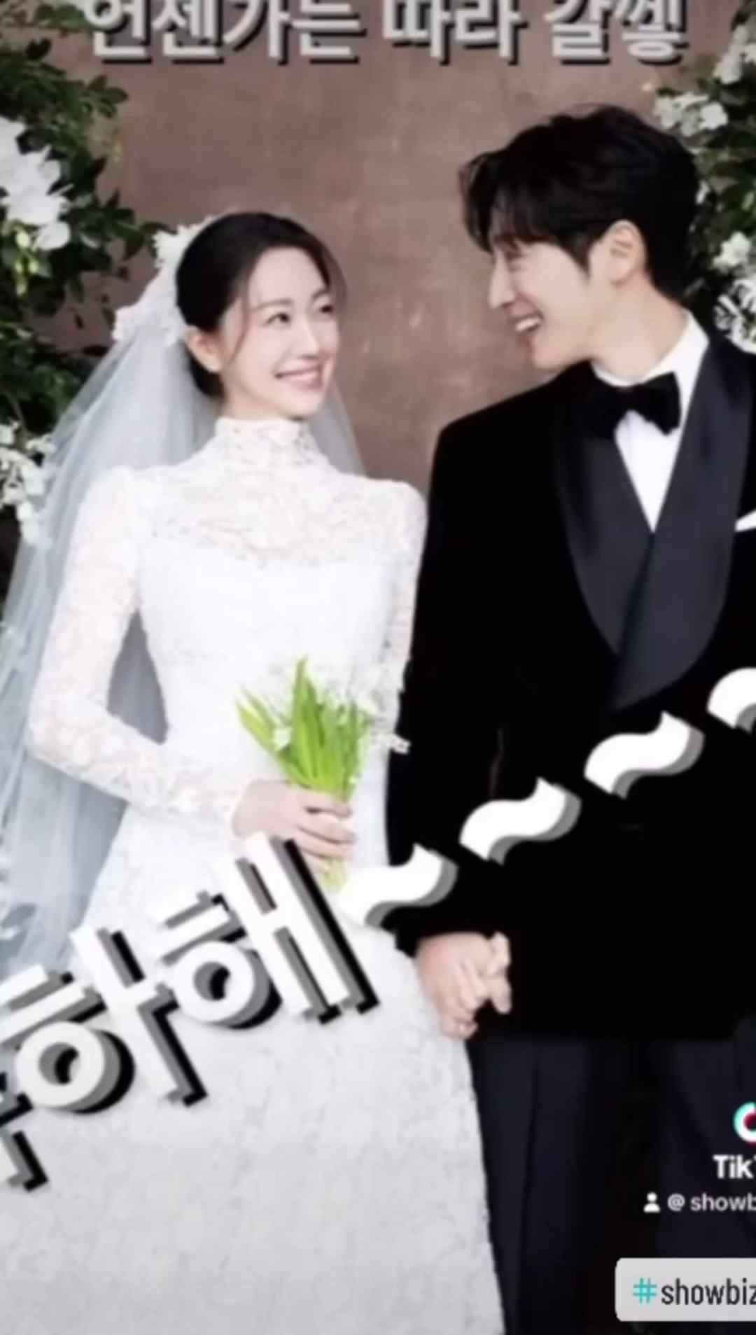 حفل زفاف الممثل الكوري الوسيم لي سانغ يوب وزوجته - كيبوبنا KPOPNA - كيبوبنا